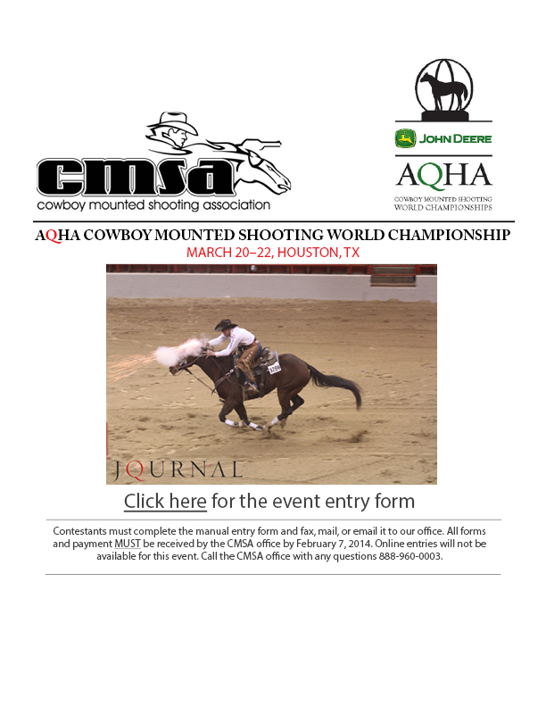 AQHA Cowboy Mounted Shooting World Championship